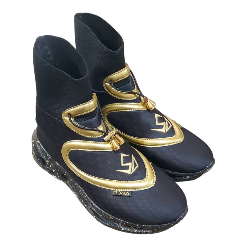 TRONUS hIgh top sneaker Men's 7.5 Women's 9